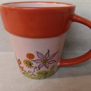 Starbucks 2006 Vintage Hand Painted Coffee/Tea Mug 10 oz.